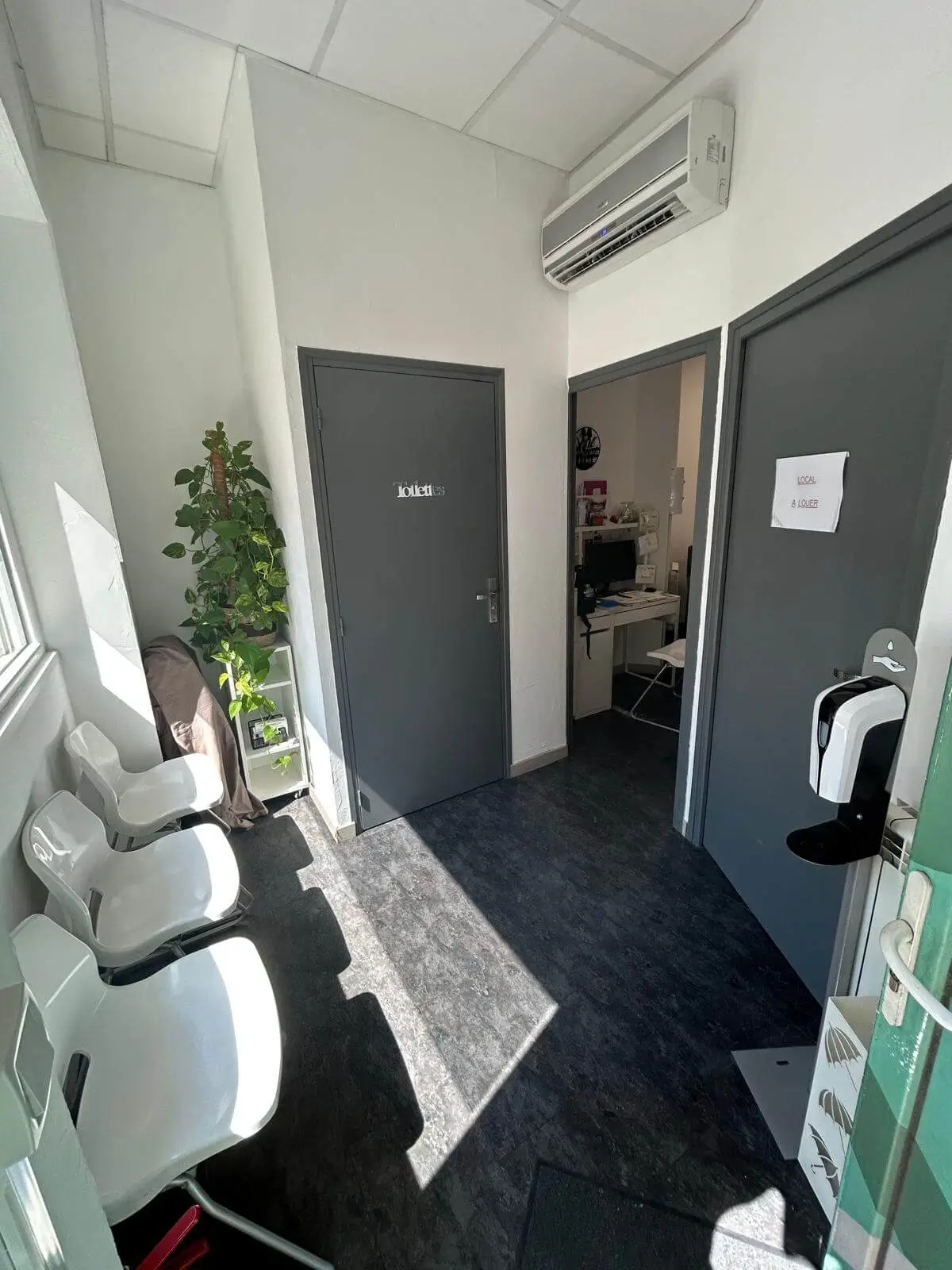 Salle d’attente du cabinet